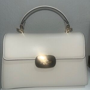 Coach Eliza Top Handle Bag (Chalk)